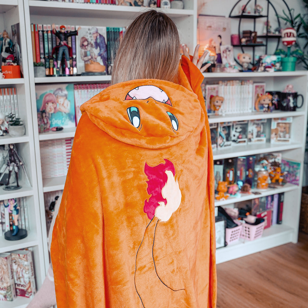 Image produit Pokemon - Couverture à capuche Charmander