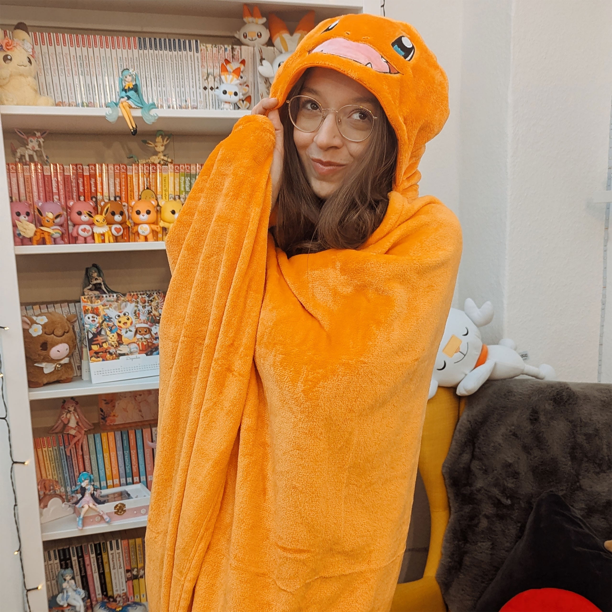 Image produit Pokemon - Couverture à capuche Charmander