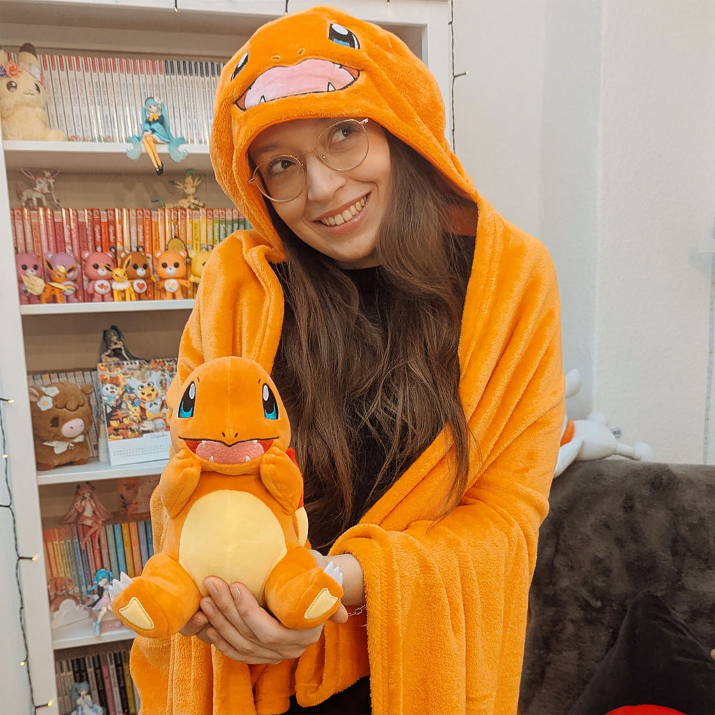 Image produit Pokemon - Couverture à capuche Charmander