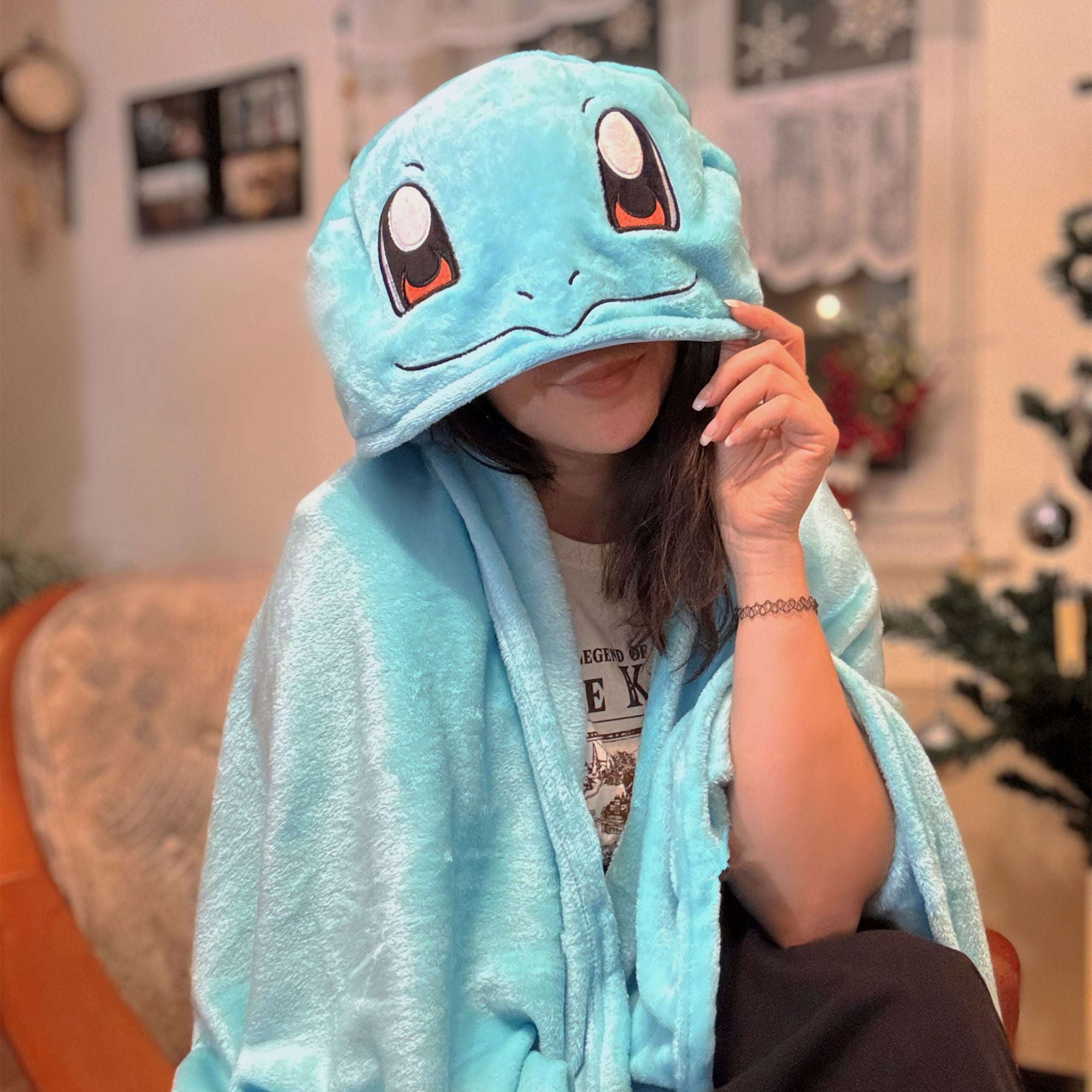 Image produit Pokemon - Couverture à capuche Squirtle