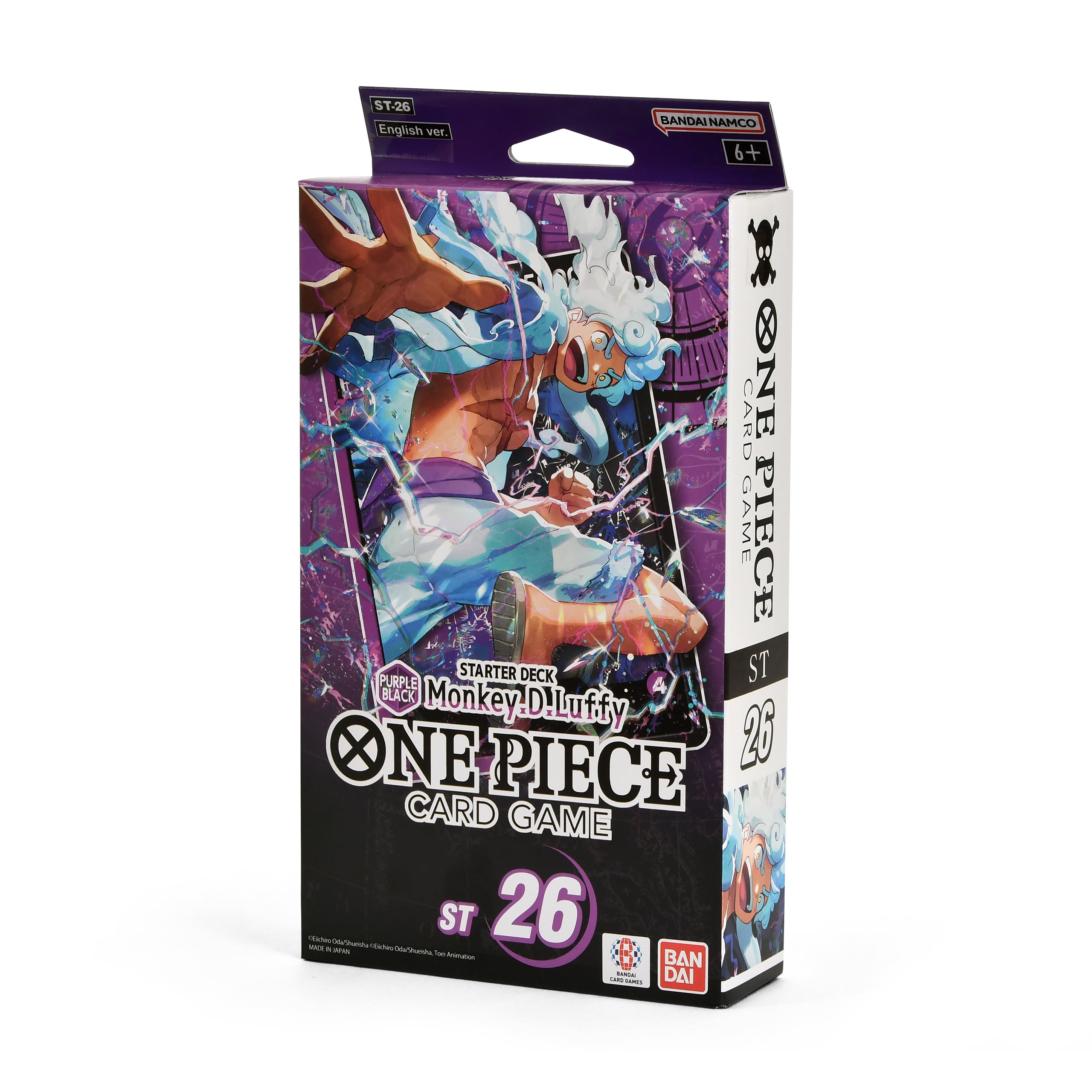 Image produit One Piece Card Game - Purple Black Monkey D. Luffy Starter Deck Version Anglaise