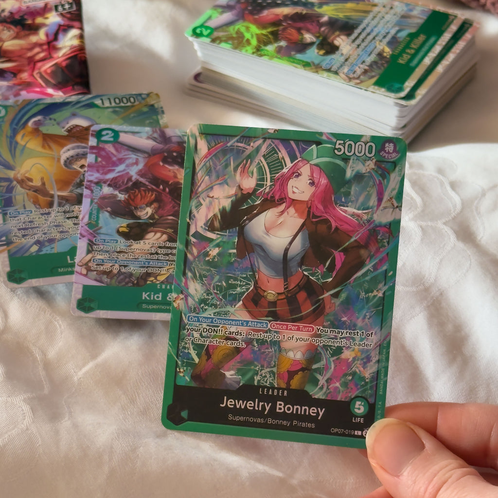 Image produit Jeu de cartes One Piece - Deck de démarrage Green Jewelry Bonney version anglaise