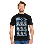 Image produit Star Trek - T-shirt noir Many Mood of Spock