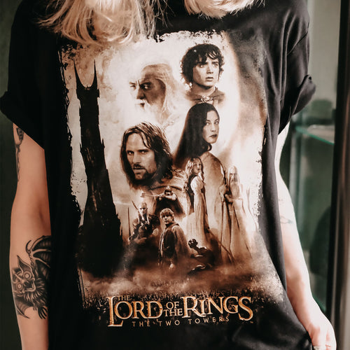 Image produit T-Shirt Les Deux Tours - Le Seigneur des Anneaux