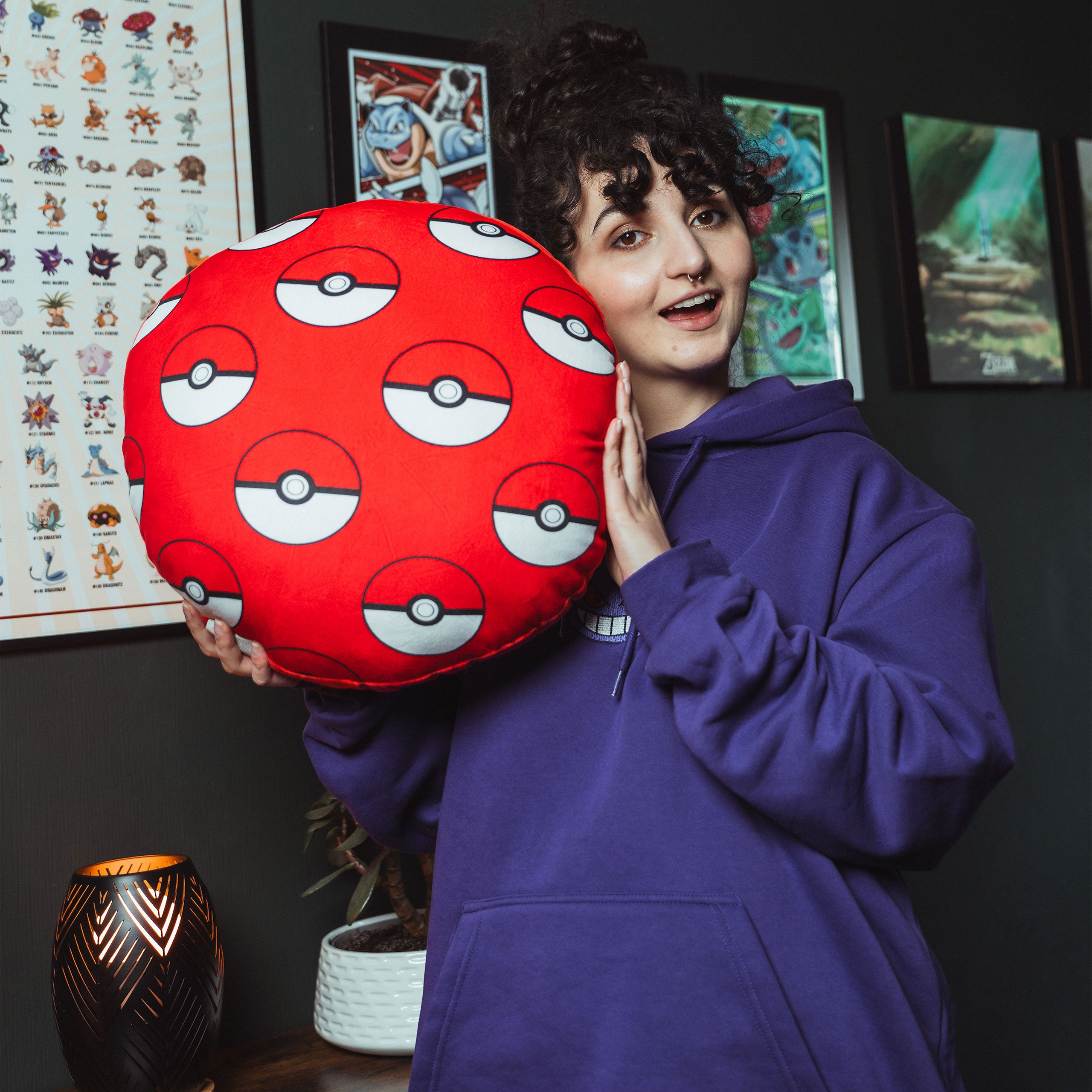 Image produit Pokemon - Coussin Pokeball 36cm