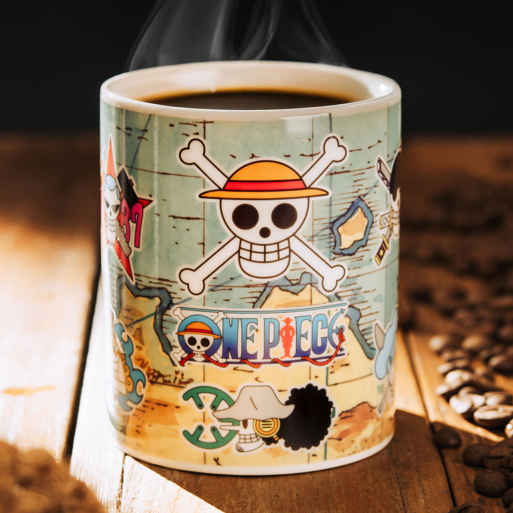 Image produit One Piece - Tasse à effet thermique Carte South Blue