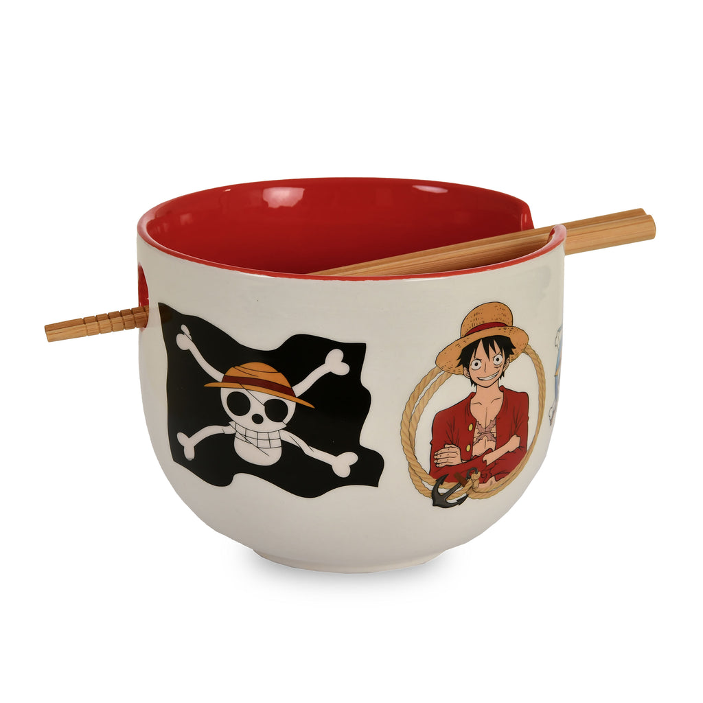 Image produit One Piece - Bol à Ramen Monkey D. Luffy avec Baguettes