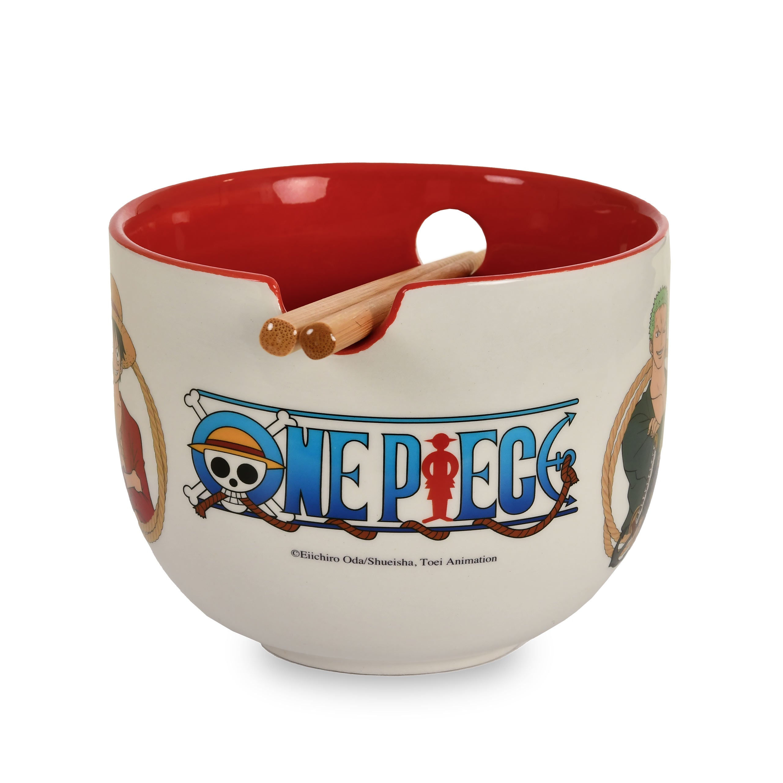 Image produit One Piece - Bol à Ramen Monkey D. Luffy avec Baguettes