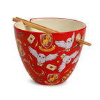Image produit Bol Ramen Symboles Magiques avec Baguettes - Harry Potter
