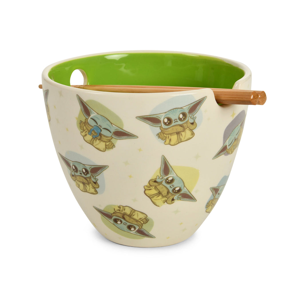 Image produit Bol à Ramen Grogu avec Baguettes - Star Wars The Mandalorian