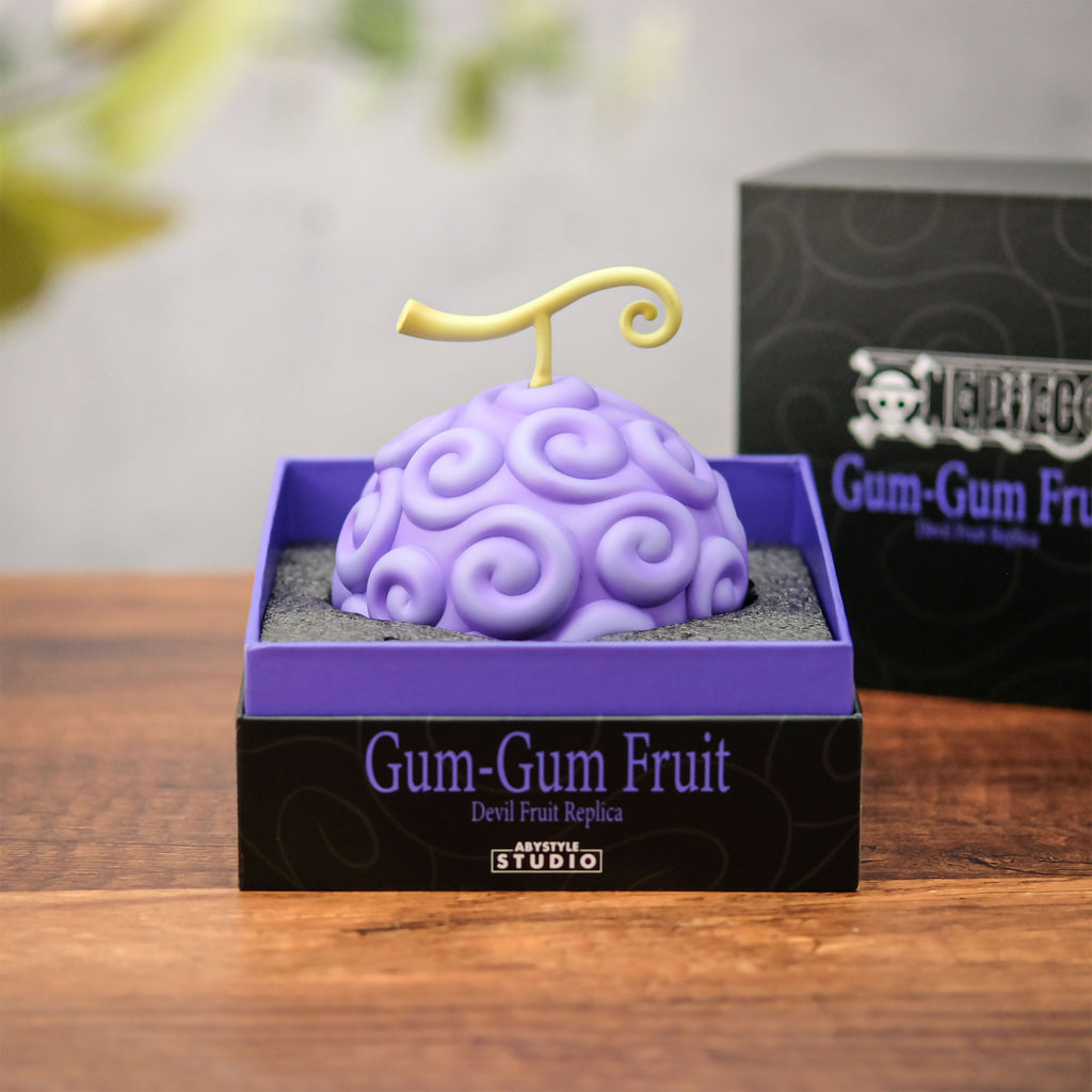 Image produit Réplique du Fruit du Démon Gomu Gomu en coffret cadeau - One Piece