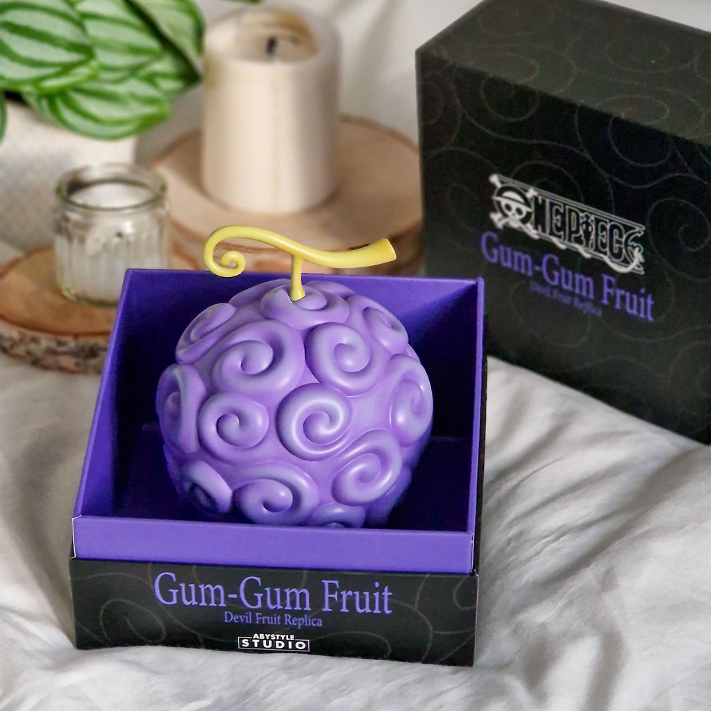 Image produit Réplique du Fruit du Démon Gomu Gomu en coffret cadeau - One Piece