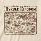 Image produit Zelda - T-Shirt beige de la carte d'Hyrule