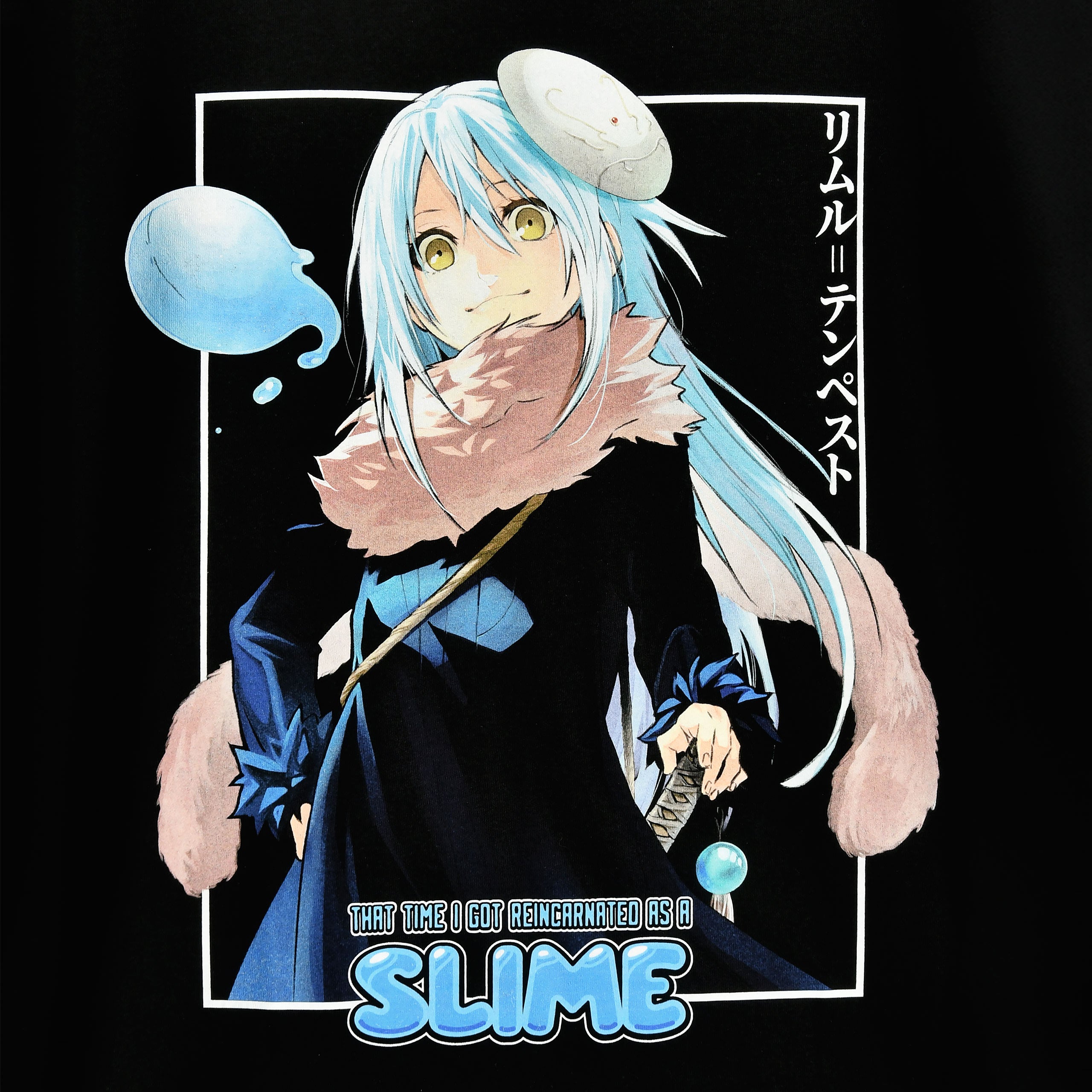 Image produit TenSura - T-shirt Poster Rimuru Noir