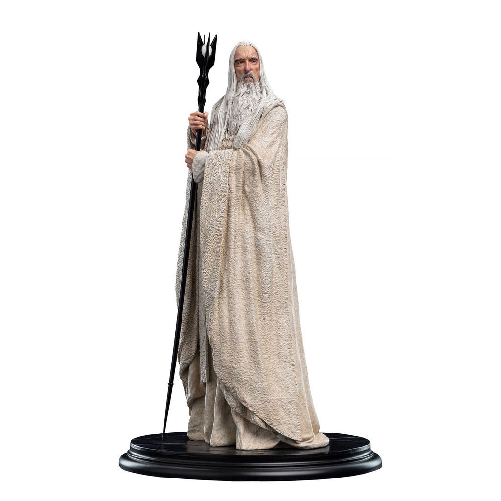 Image produit Le Seigneur des Anneaux - Statue de Saruman avec le Feu d'Orthanc Série Classique