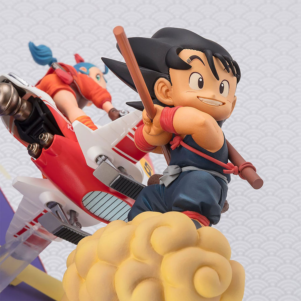 Image produit Dragon Ball - Statue Son Goku & Bulma