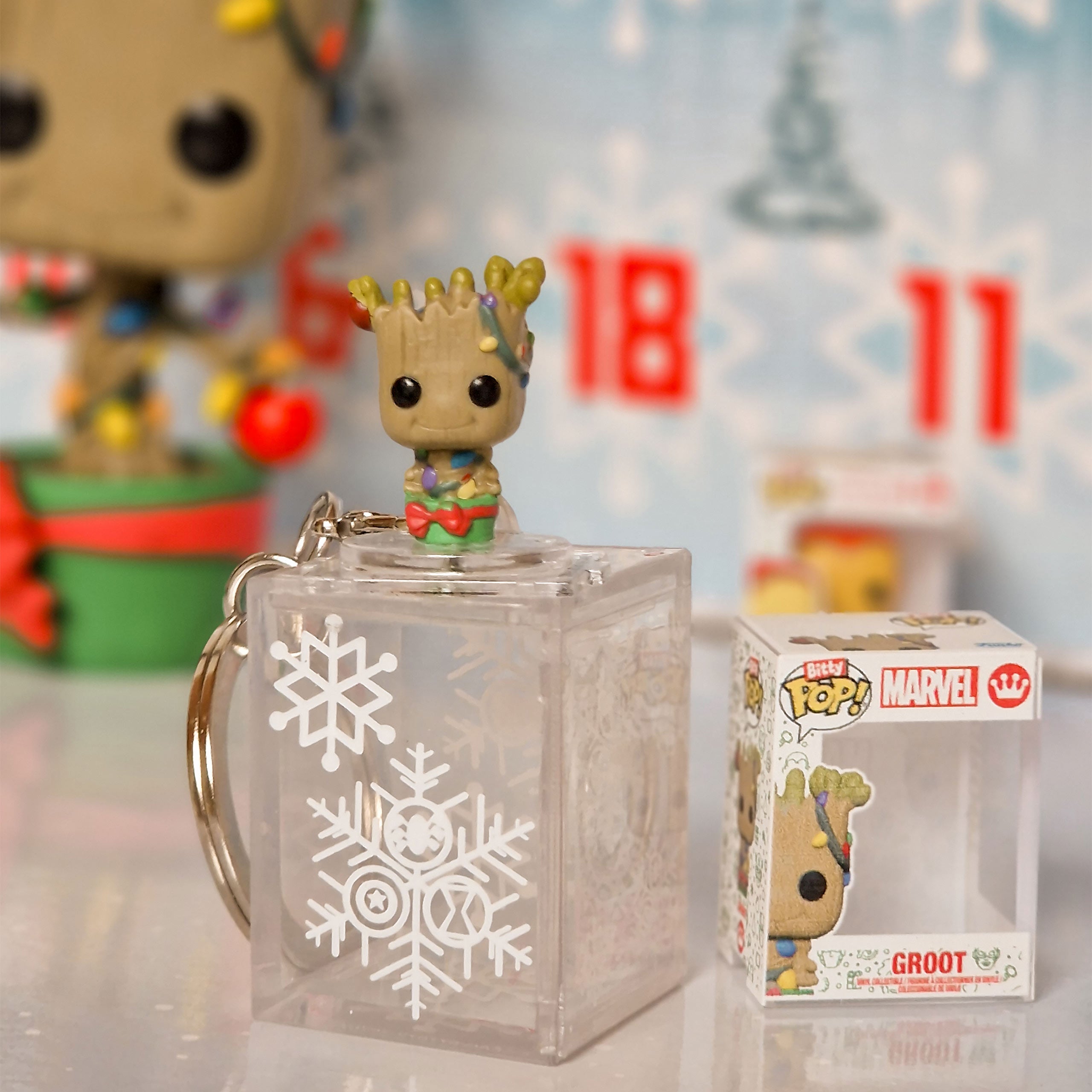 Image produit Marvel Comics - Calendrier de l’Avent Bitty Pop Funko