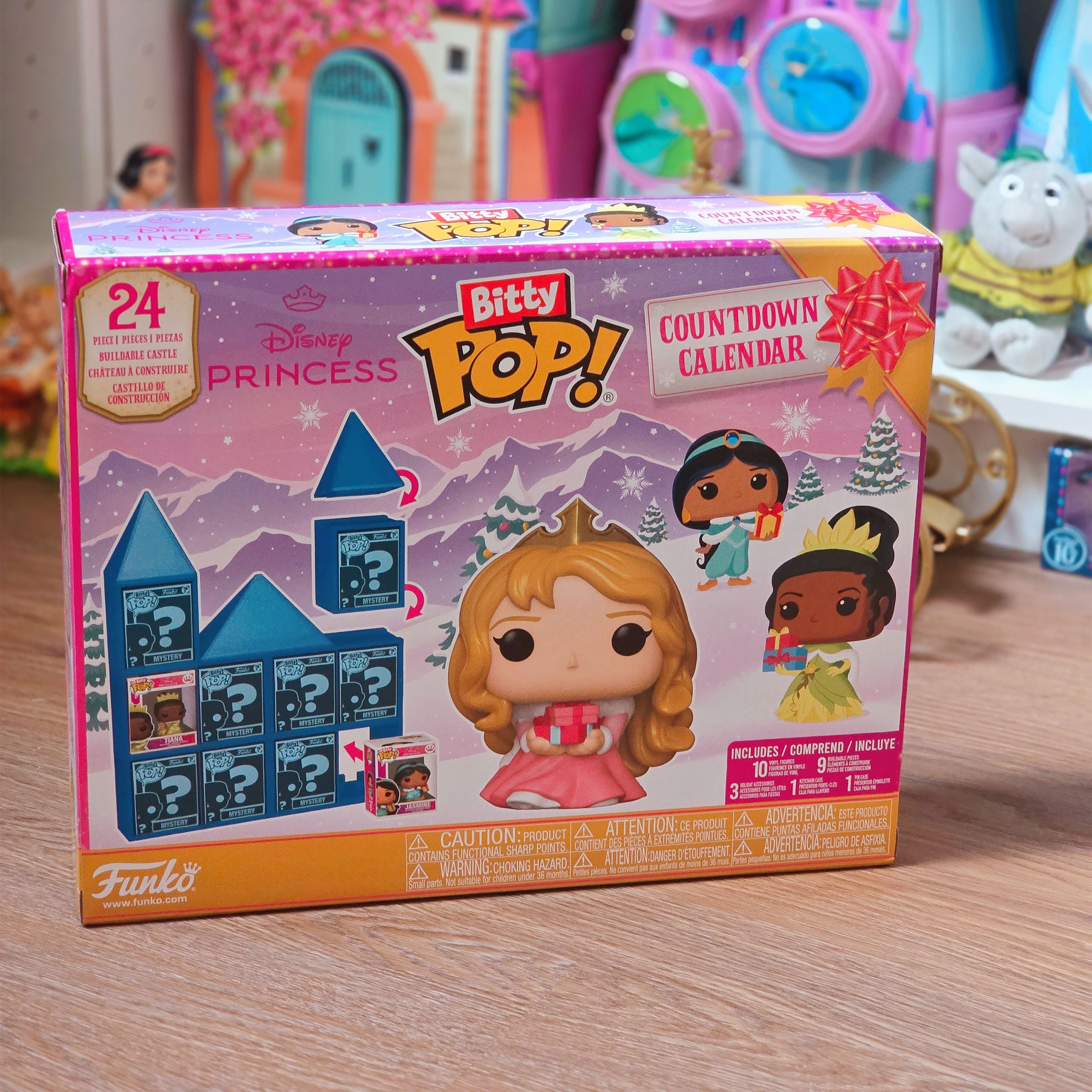 Image produit Disney Princess - Calendrier de l'Avent Bitty Pop Funko