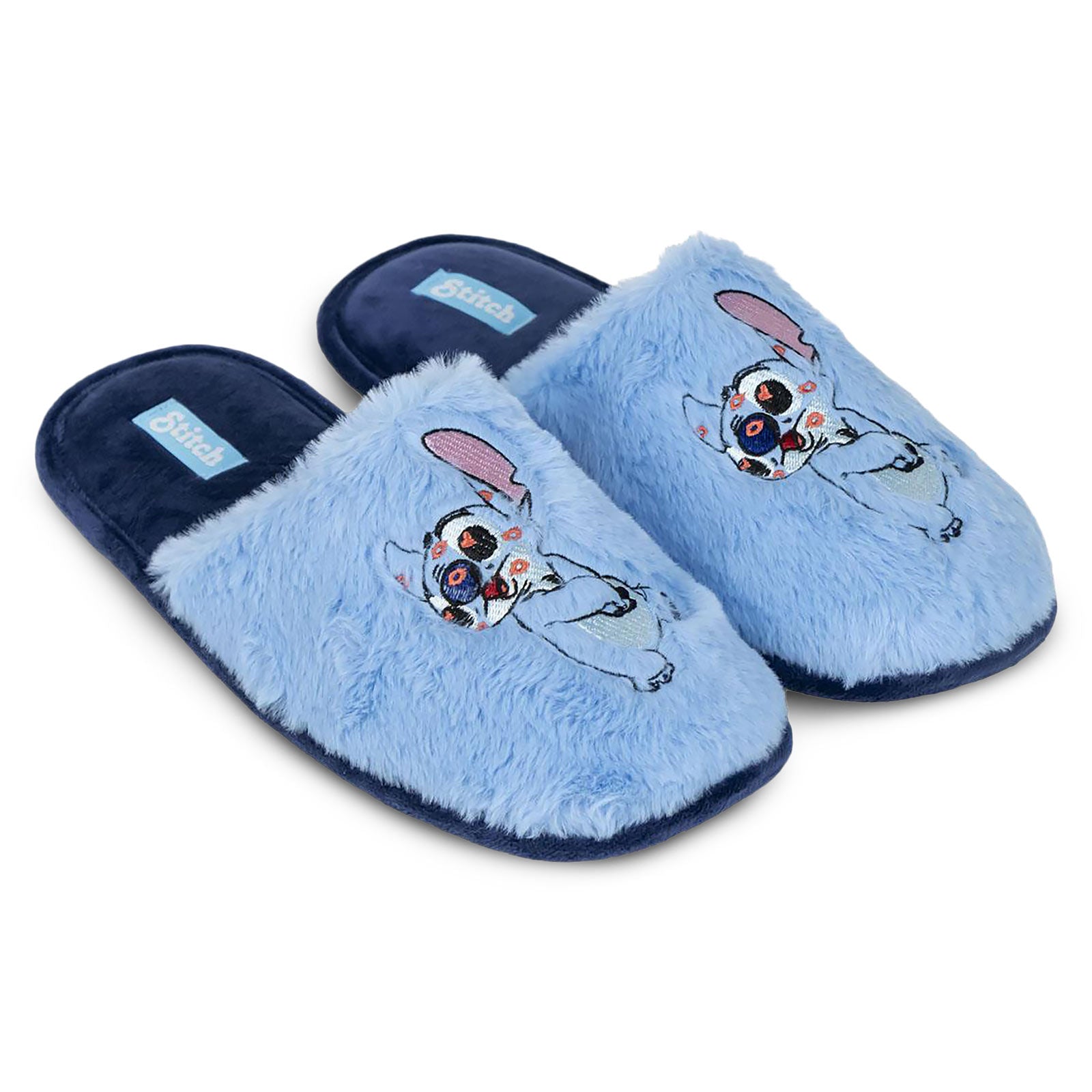 Image produit Pantoufles en peluche Stitch bleues - Lilo & Stitch
