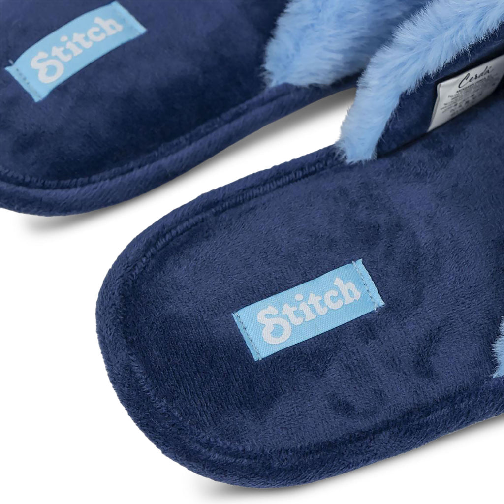 Image produit Pantoufles en peluche Stitch bleues - Lilo & Stitch
