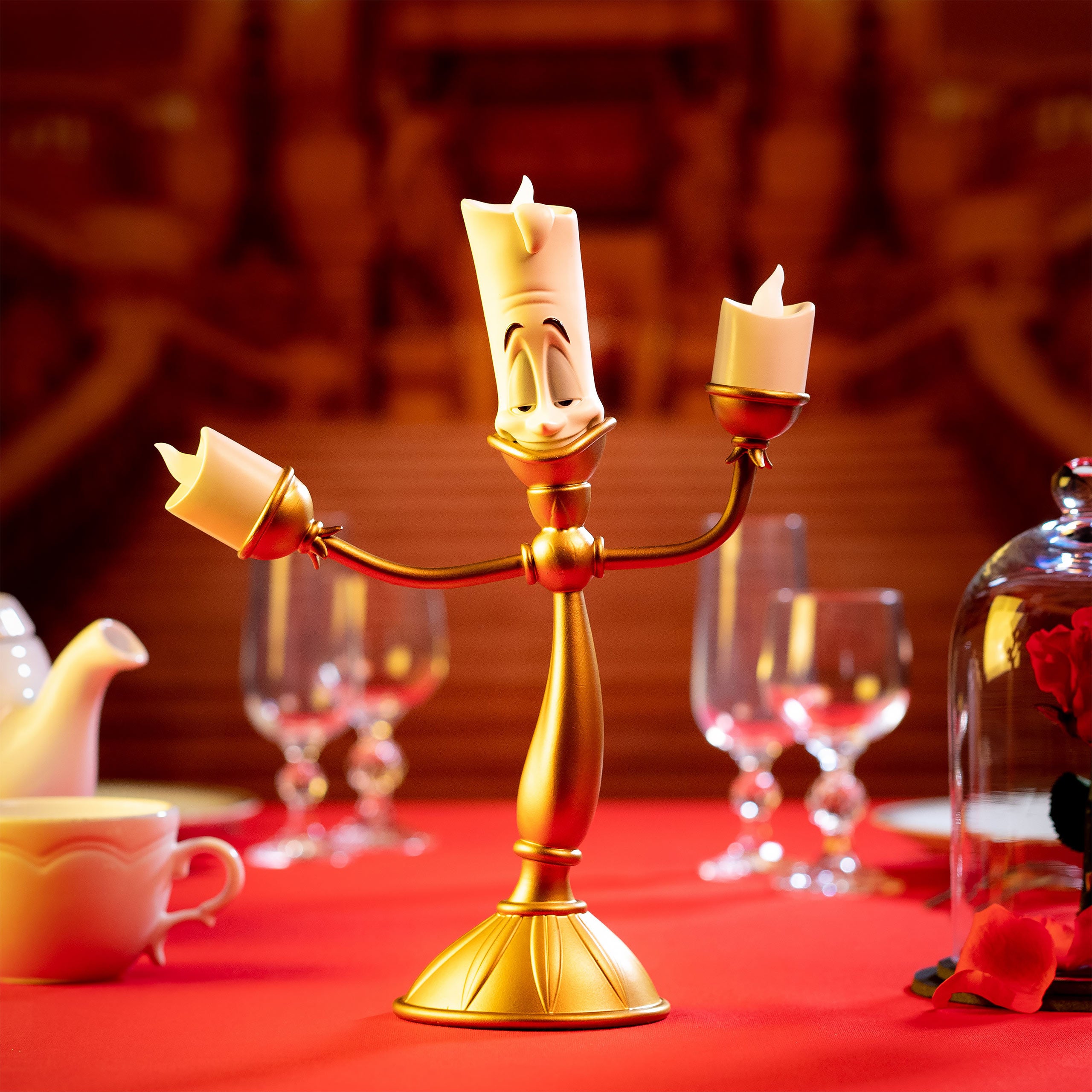 Image produit La Belle et la Bête - Lampe de table Lumière