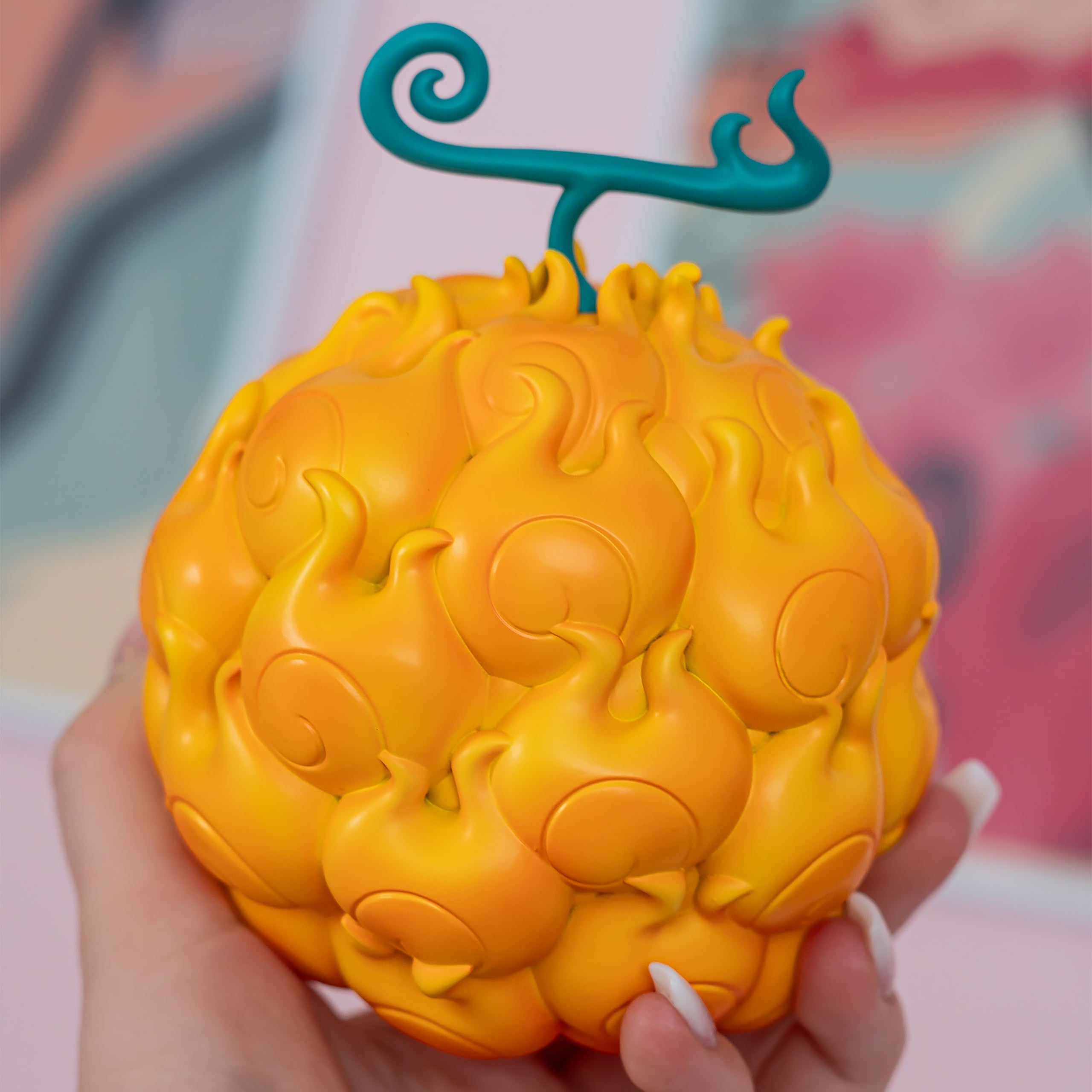 Image produit Réplique du Fruit du Démon Mera Mera dans une boîte cadeau - One Piece