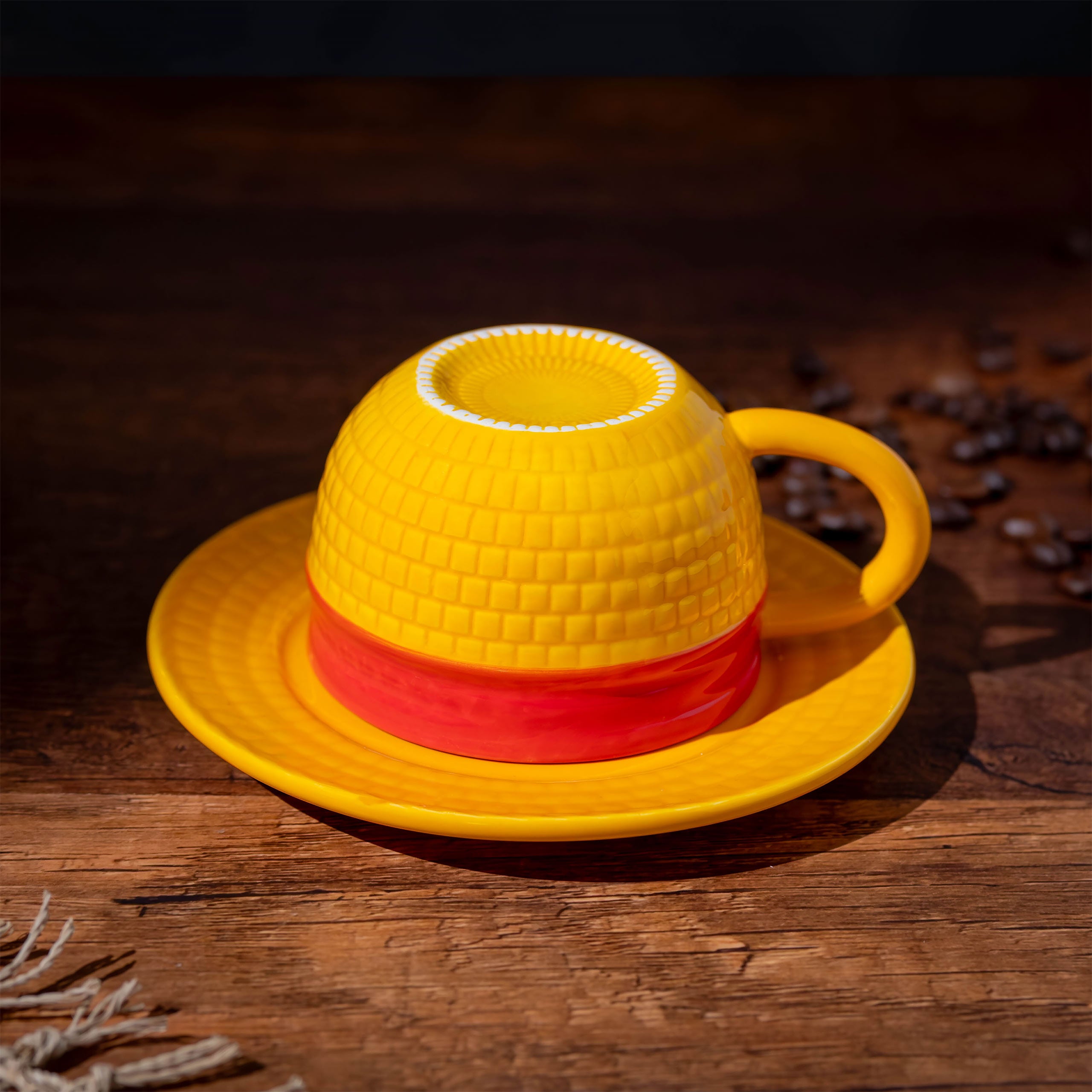 Image produit Tasse Chapeau de Paille Luffy avec Soucoupe - One Piece