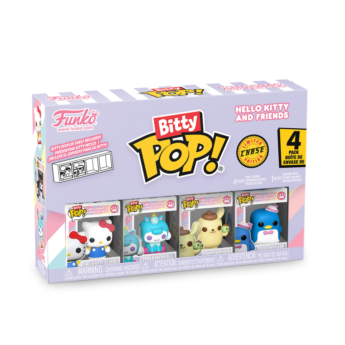 Image produit Sanrio - Hello Kitty et ses Amis Funko Bitty Pop Set de 4 Figurines Série 1