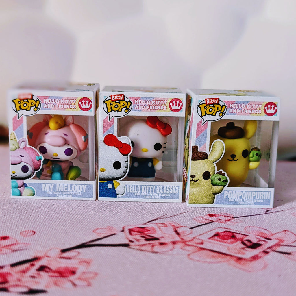 Image produit Sanrio - Hello Kitty et ses Amis Funko Bitty Pop Set de 4 Figurines Série 1