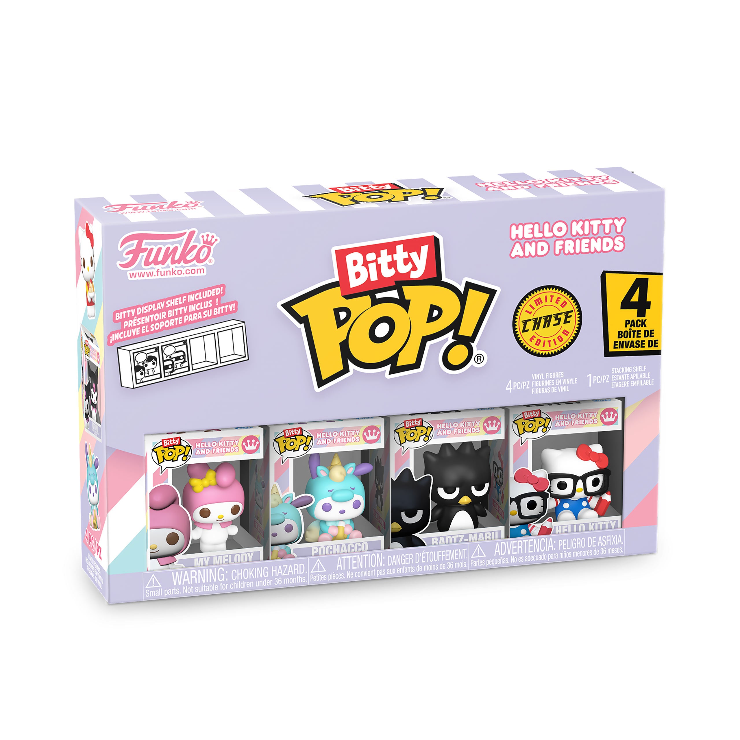 Image produit Sanrio - Hello Kitty et ses amis Funko Bitty Pop Set de 4 figurines Série 4