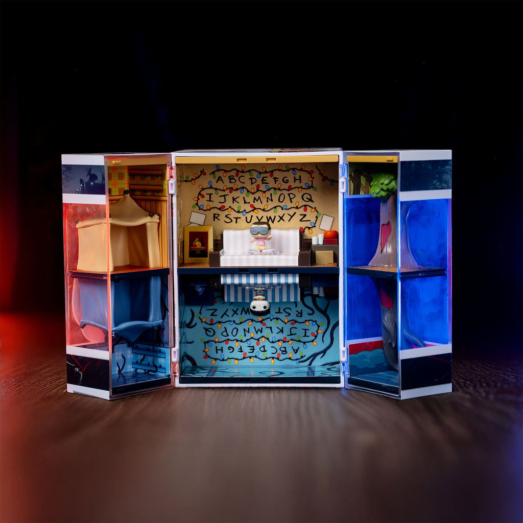 Image produit Stranger Things - Présentoir Funko Bitty Pop Maison des Byers avec 2 figurines