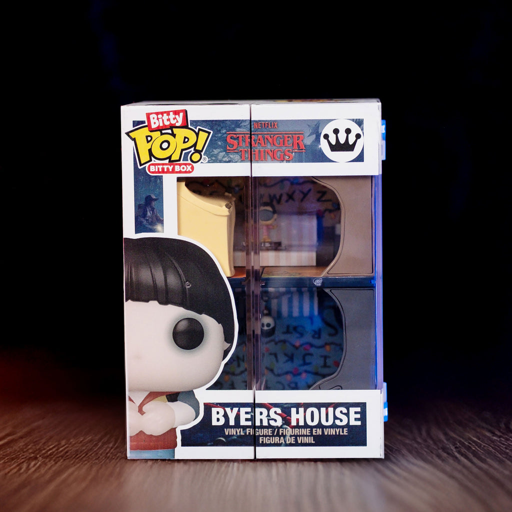 Image produit Stranger Things - Présentoir Funko Bitty Pop Maison des Byers avec 2 figurines