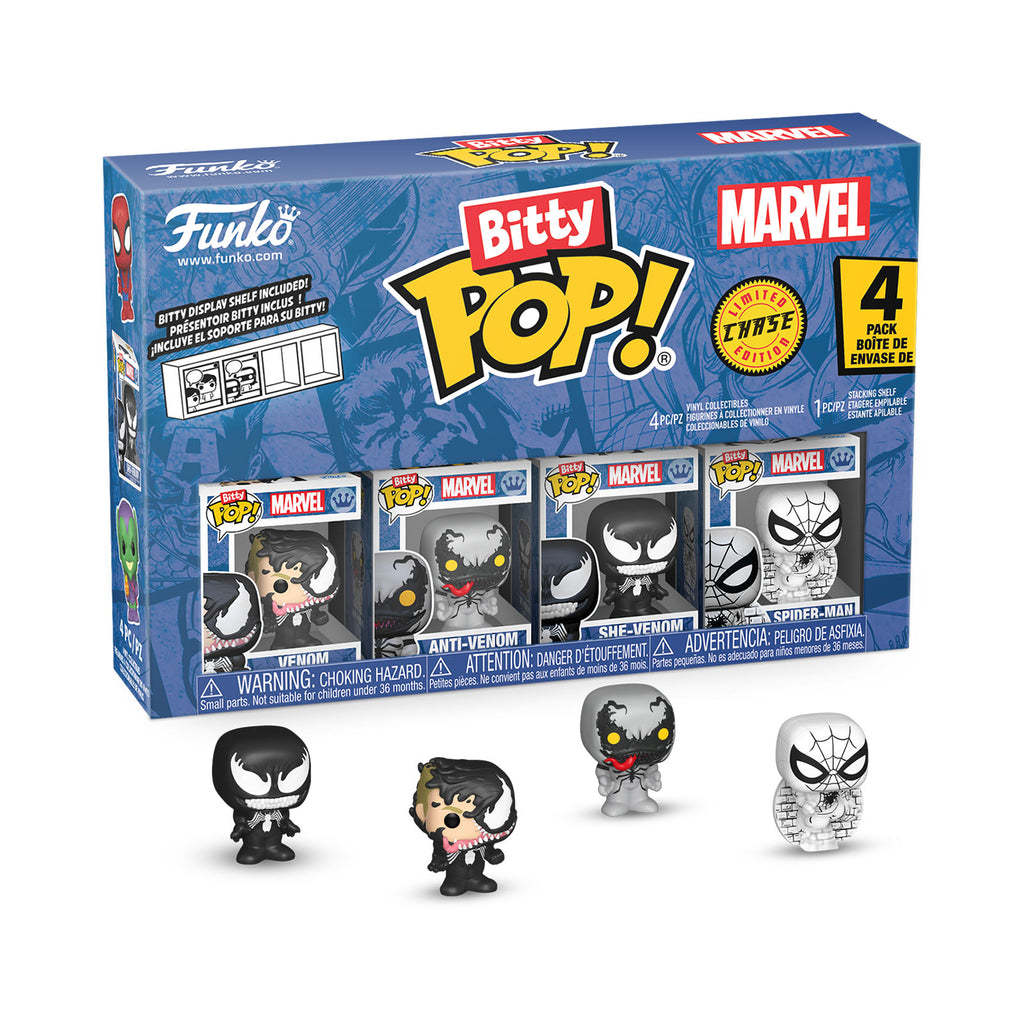 Product image Marvel - Spider-Man Funko Bitty Pop 4-Figure Set Series 3