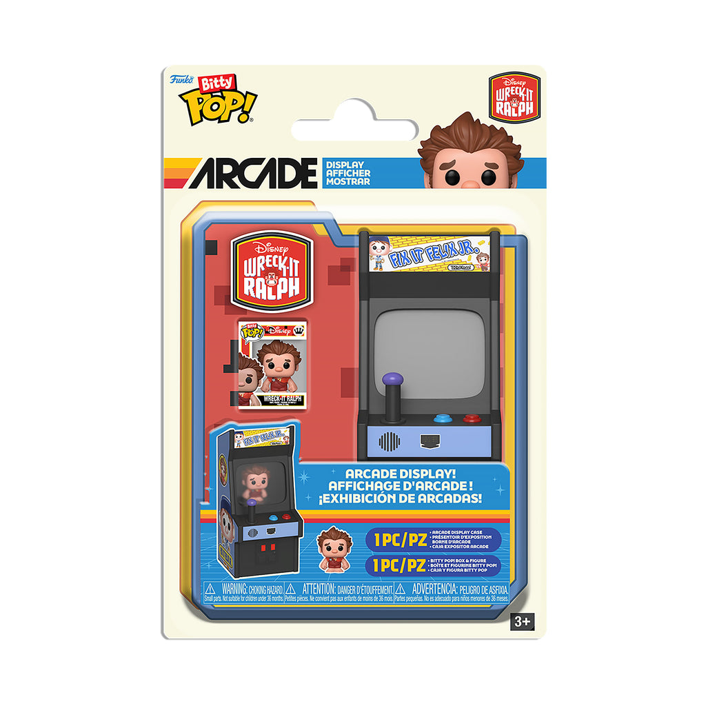Image produit Les Mondes de Ralph - Ensemble de figurines Funko Bitty Pop Arcade Ralph