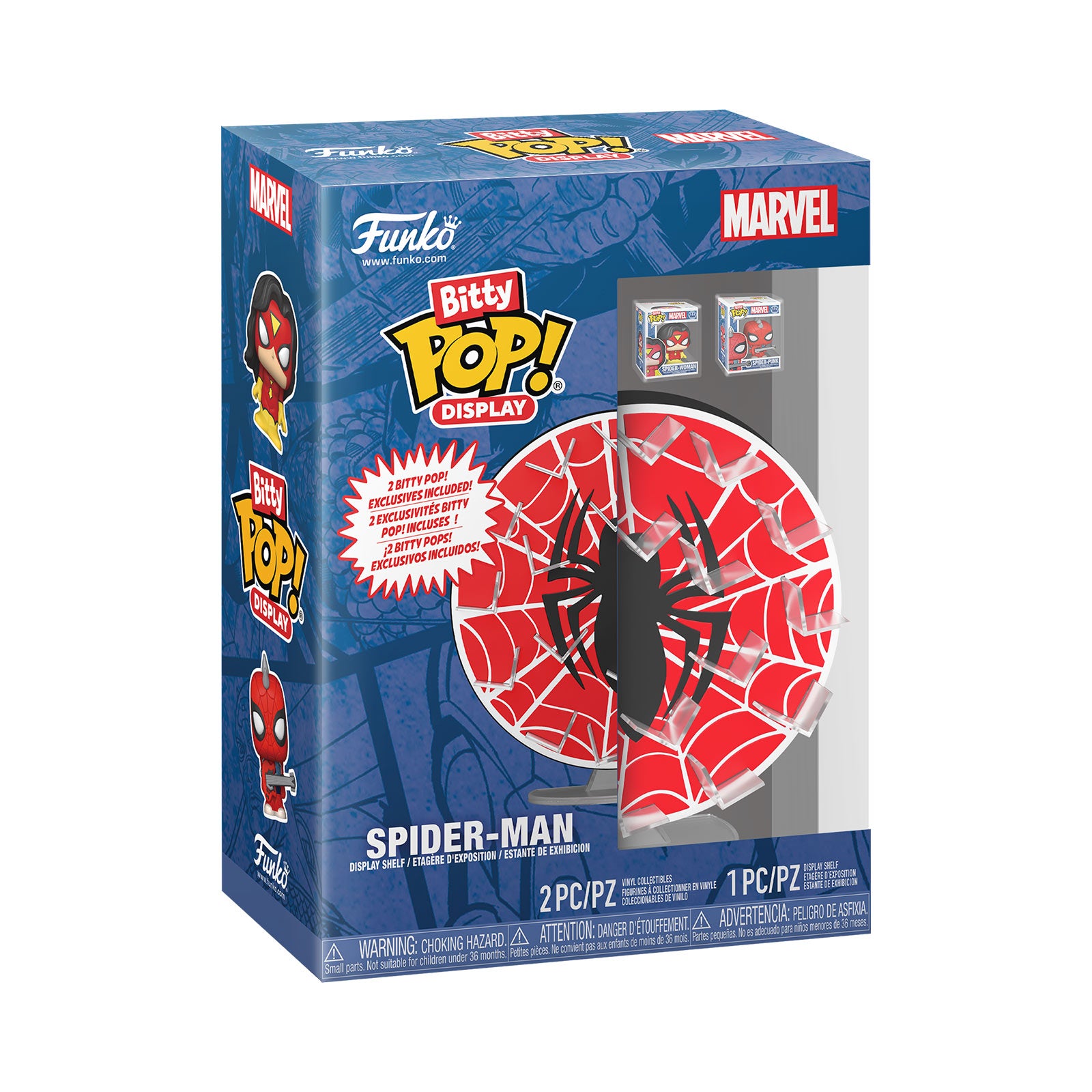 Image produit Spider-Man - Spider Funko Bitty POP Display avec 2 figurines