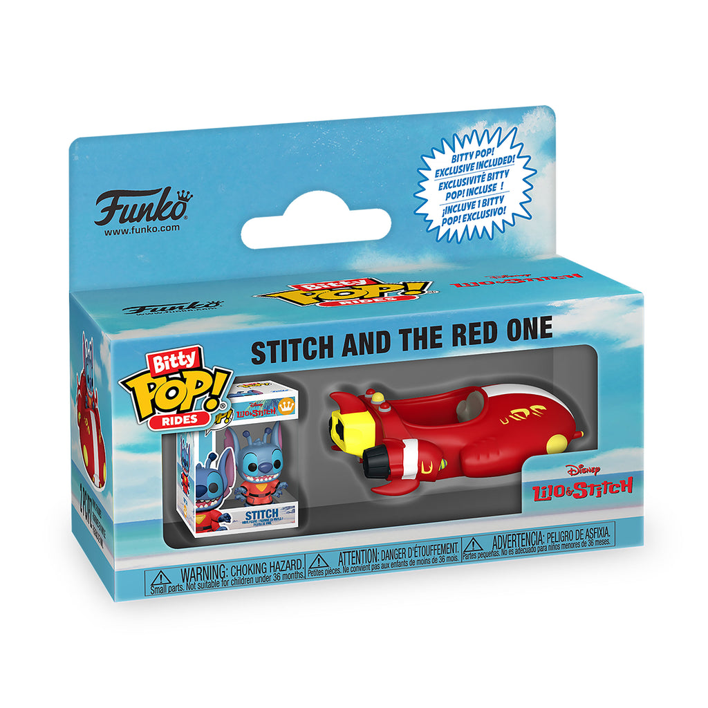 Image produit Lilo & Stitch - The Red One Funko Bitty Pop Ride Set de Figurines