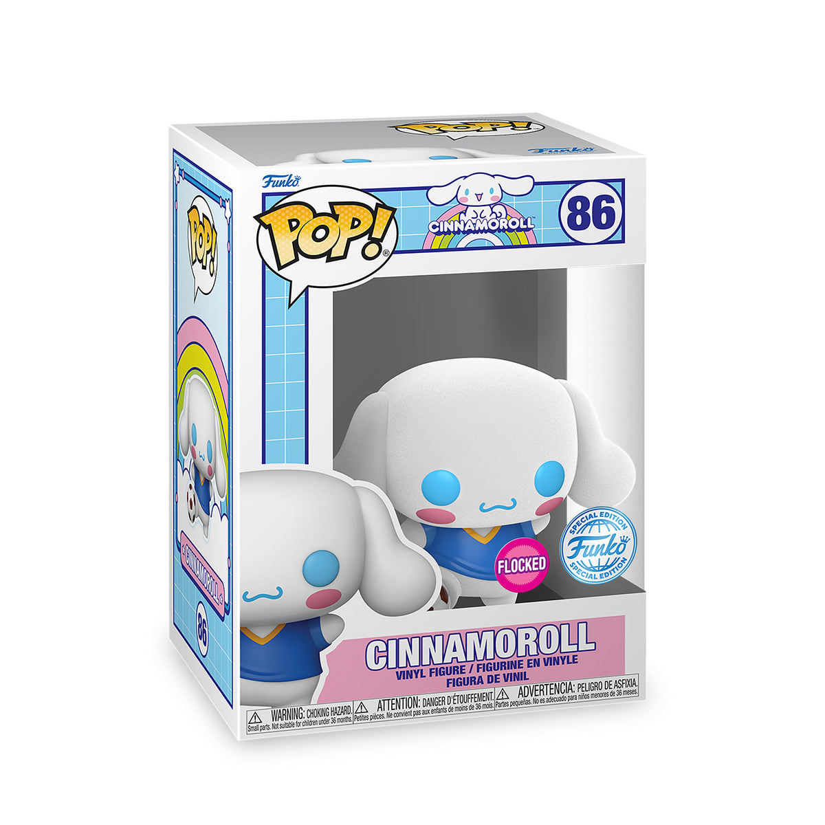 Image produit Sanrio - Cinnamoroll avec ballon de football Hello Kitty and Friends Funko Pop Figurine