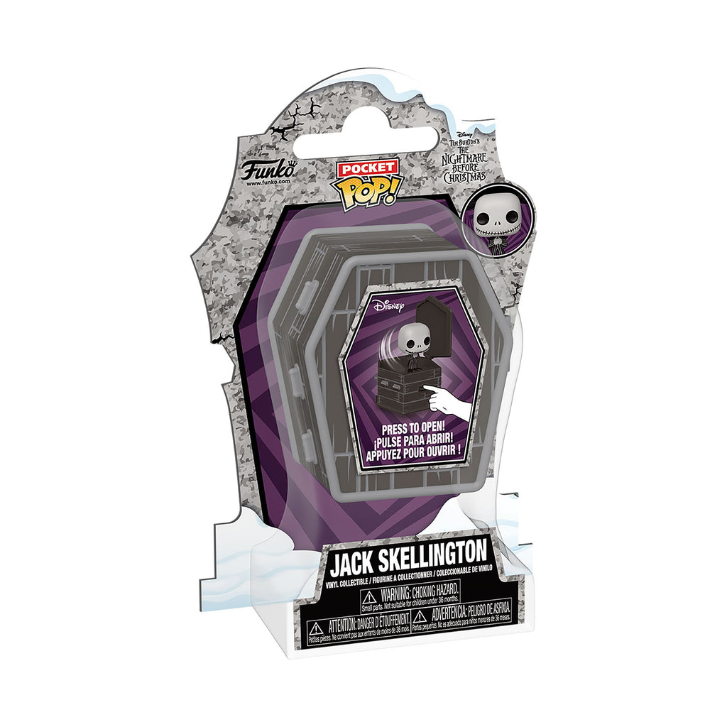 Image produit L'Étrange Noël de monsieur Jack - Jack avec cercueil Funko Pocket Pop Figurine