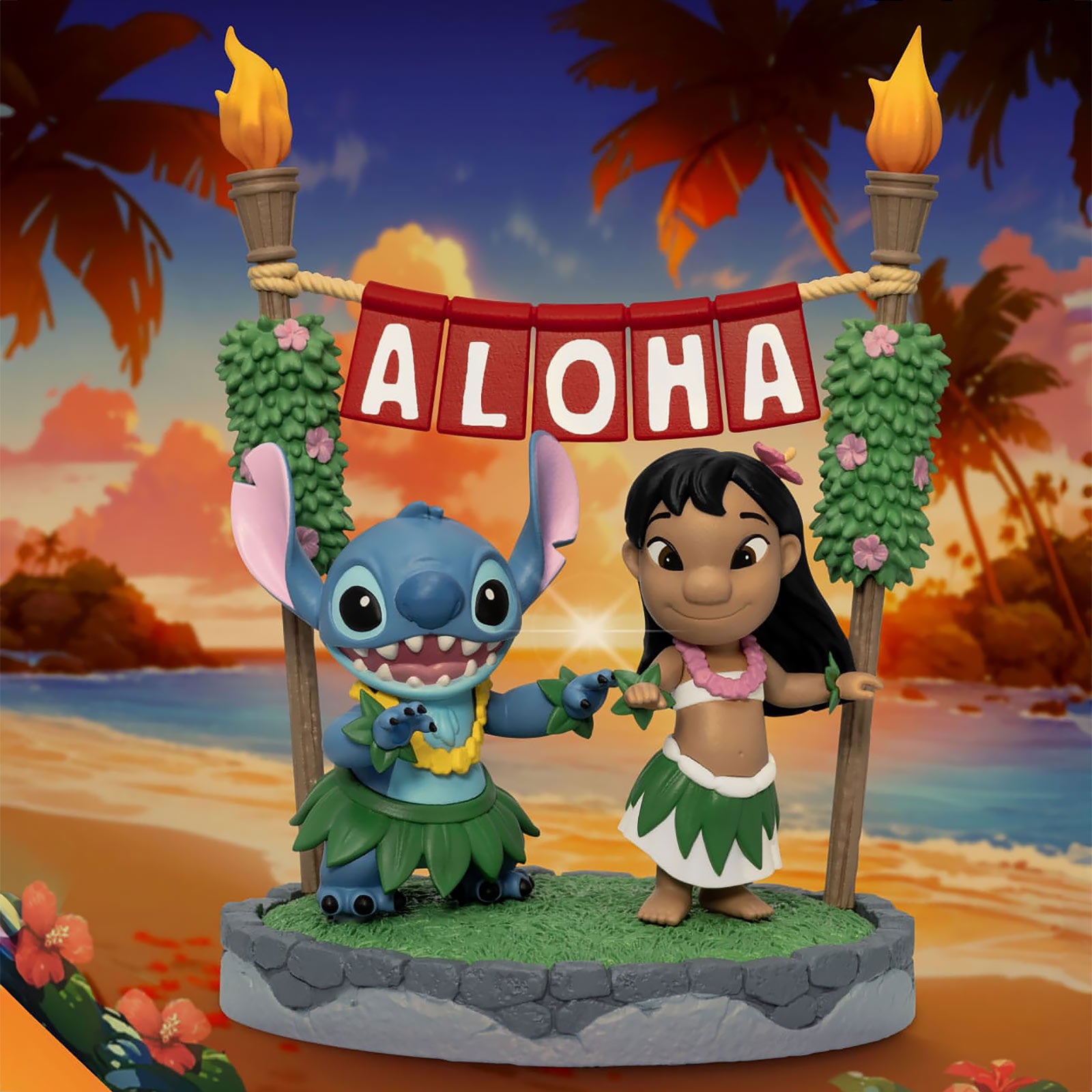 Image produit Lilo & Stitch - Figurine diorama Aloha D-Stage