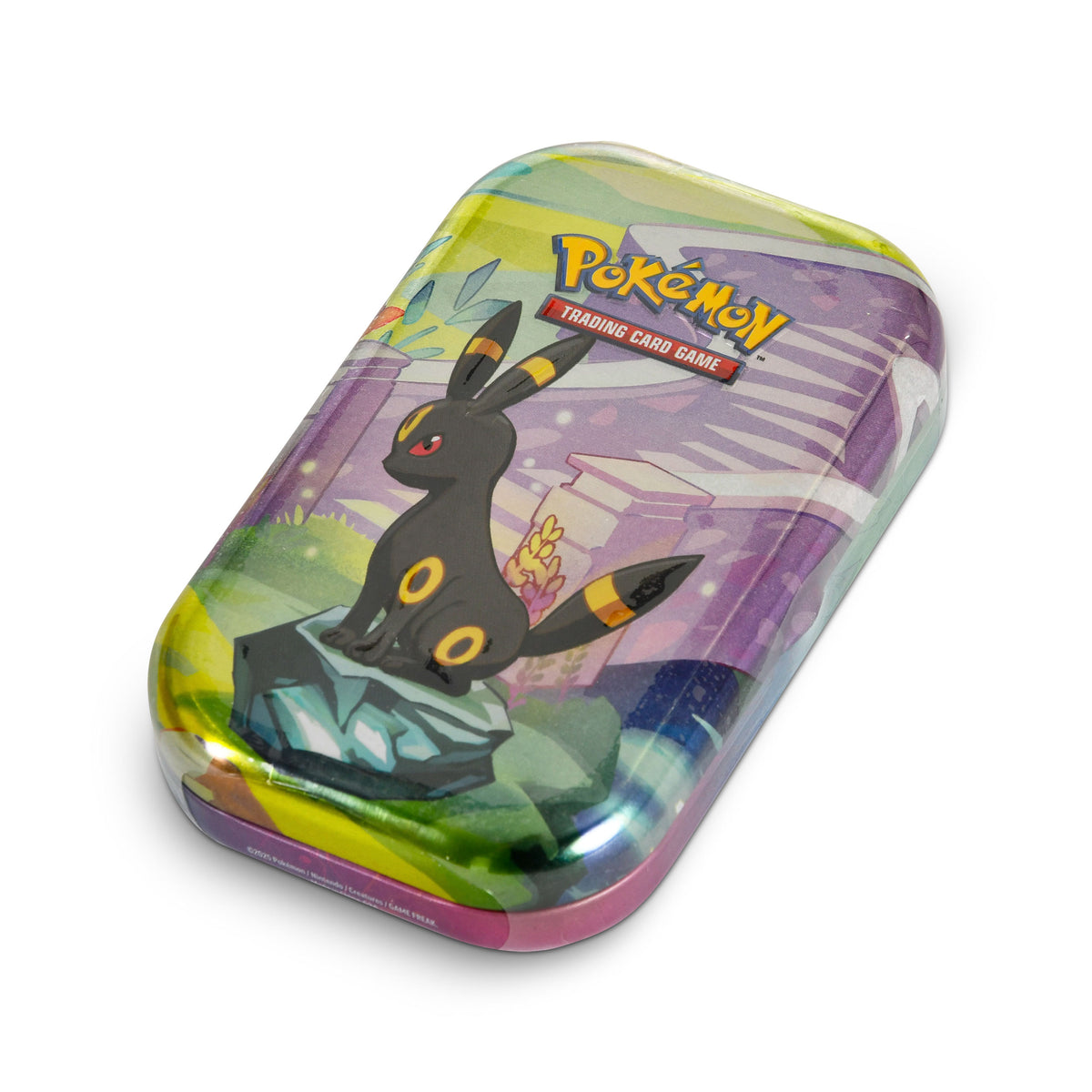 Image produit Pokemon - Pourpre & Cramoisi Évolutions Prismatiques Cartes à Collectionner Boîte en Métal