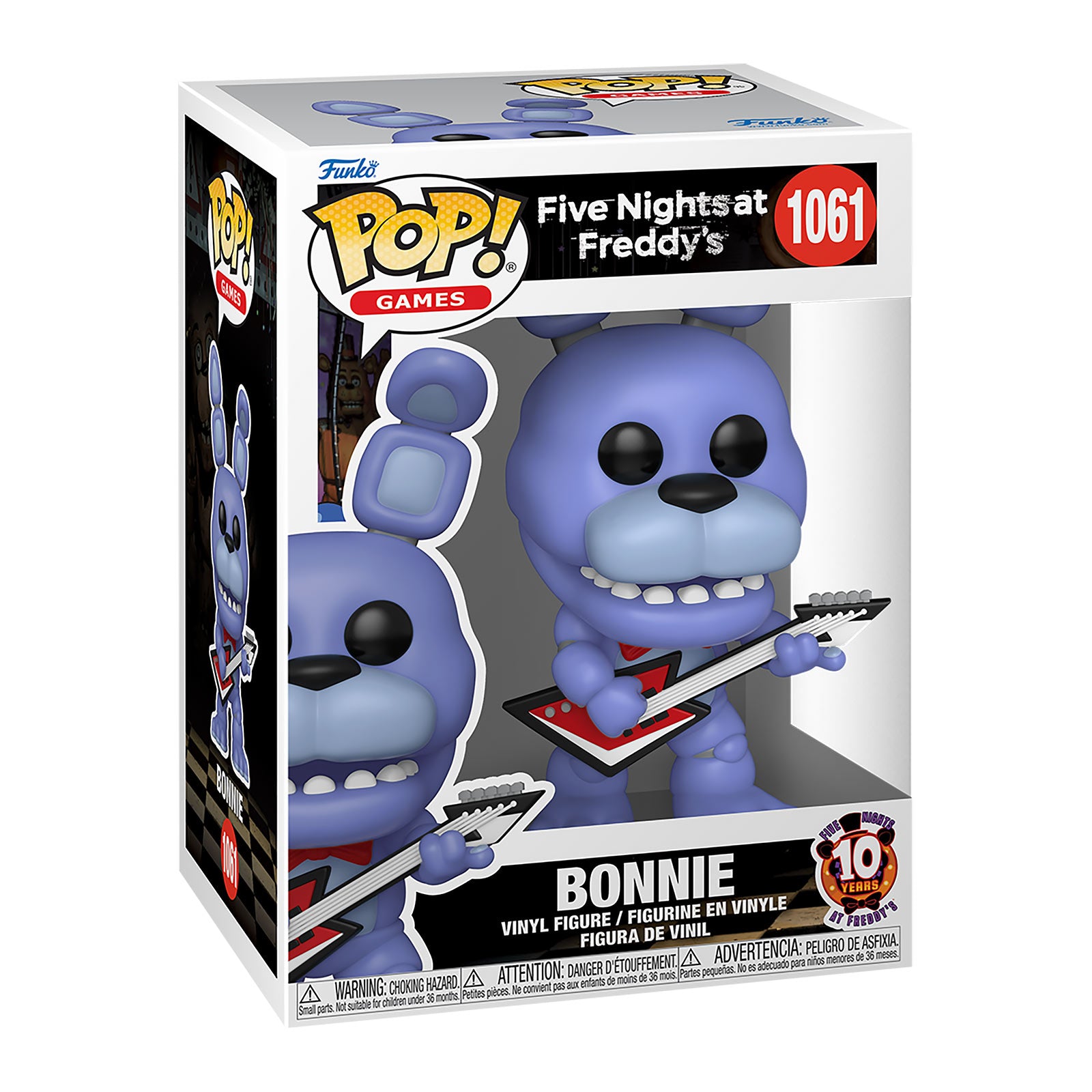 Image produit Five Nights at Freddy's - Figurine Funko Pop Bonnie 10e Anniversaire