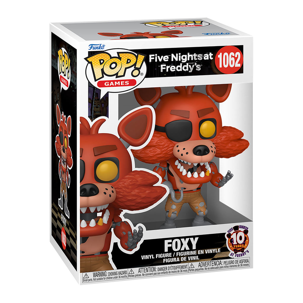 Image produit Five Nights at Freddy's - Figurine Foxy Funko Pop 10ème Anniversaire