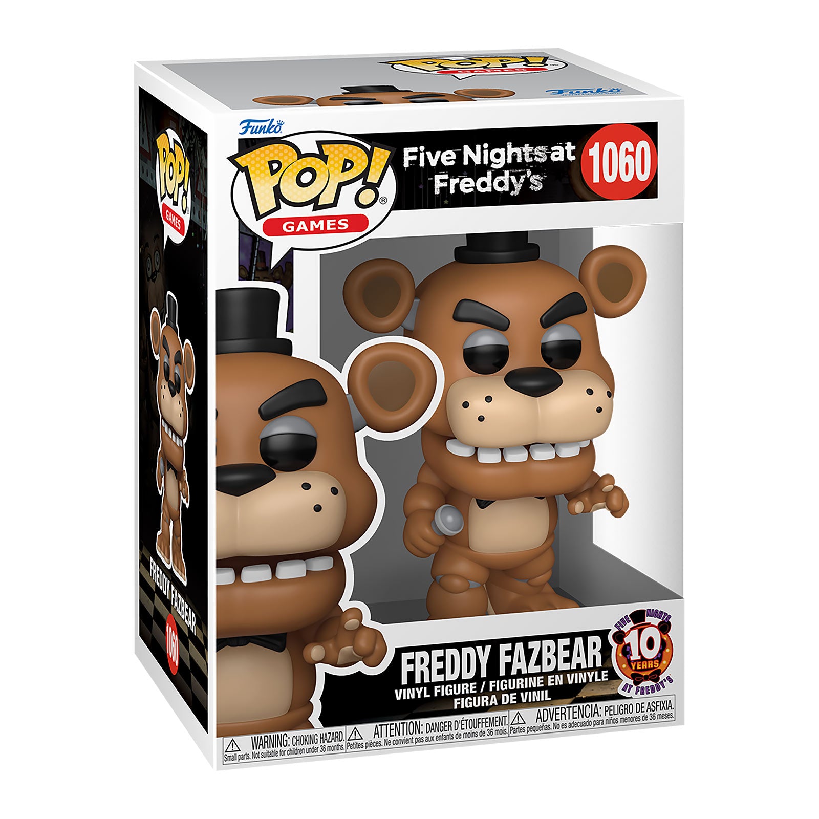 Image produit Five Nights at Freddy's - Figurine Freddy Funko Pop 10e Anniversaire
