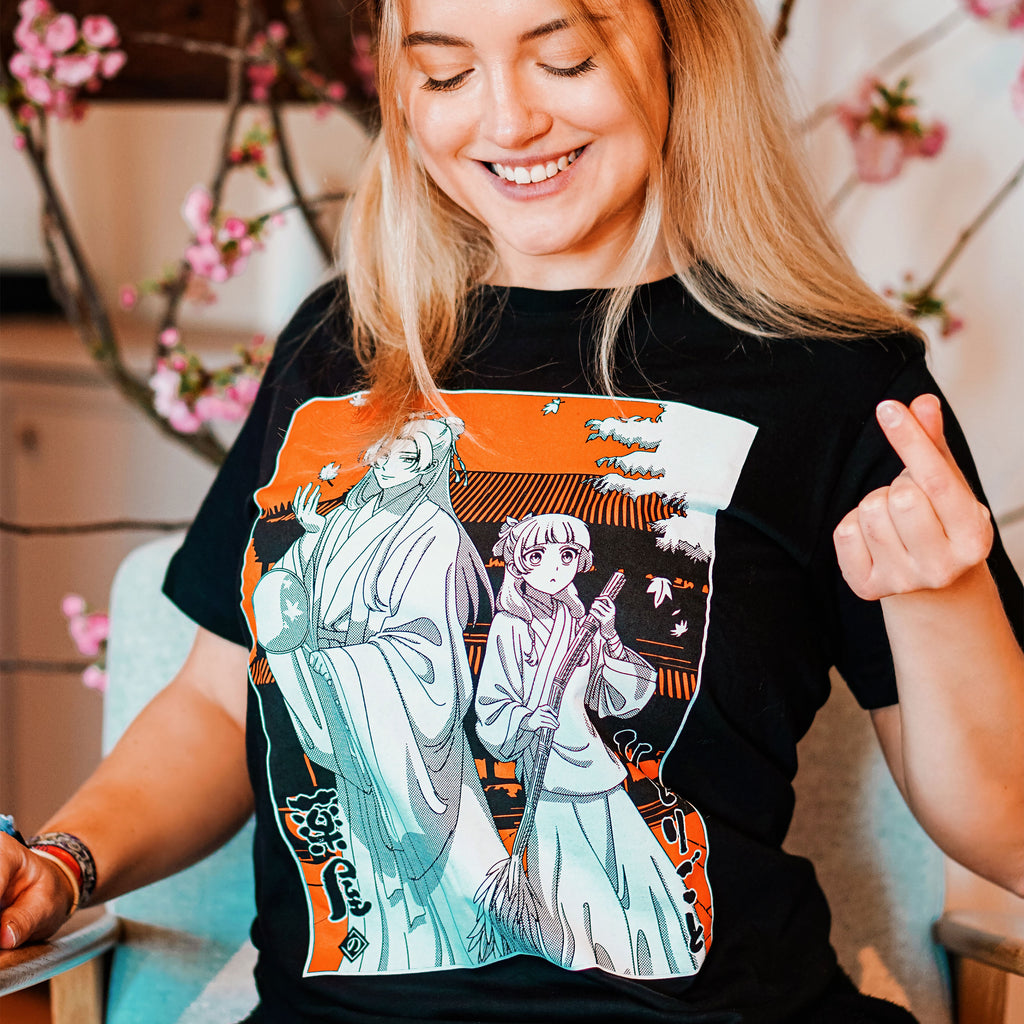 Image produit T-shirt Maomao et Jinshi pour les fans de Les Carnets de l'Apothicaire