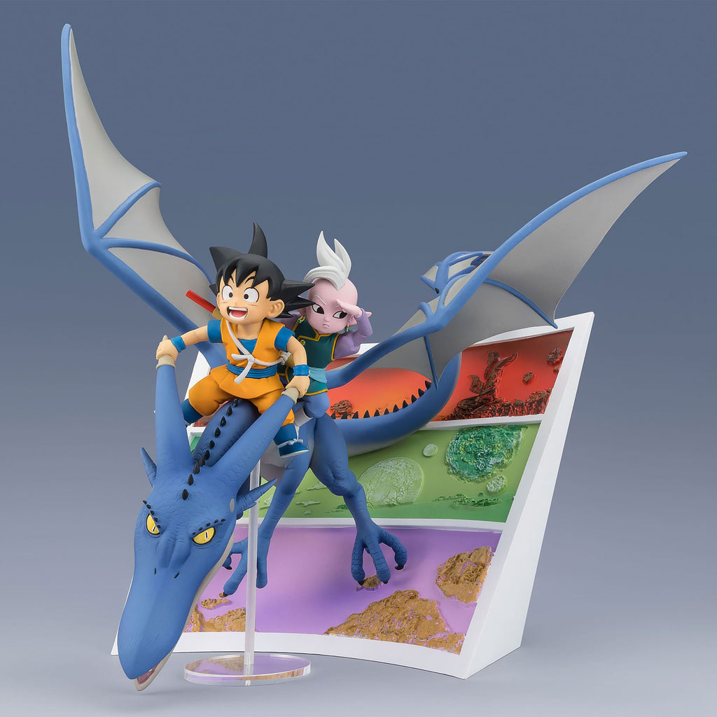 Image produit Dragon Ball – Mini-figurines Son Goku et Kaïo Shin Figuarts ZERO