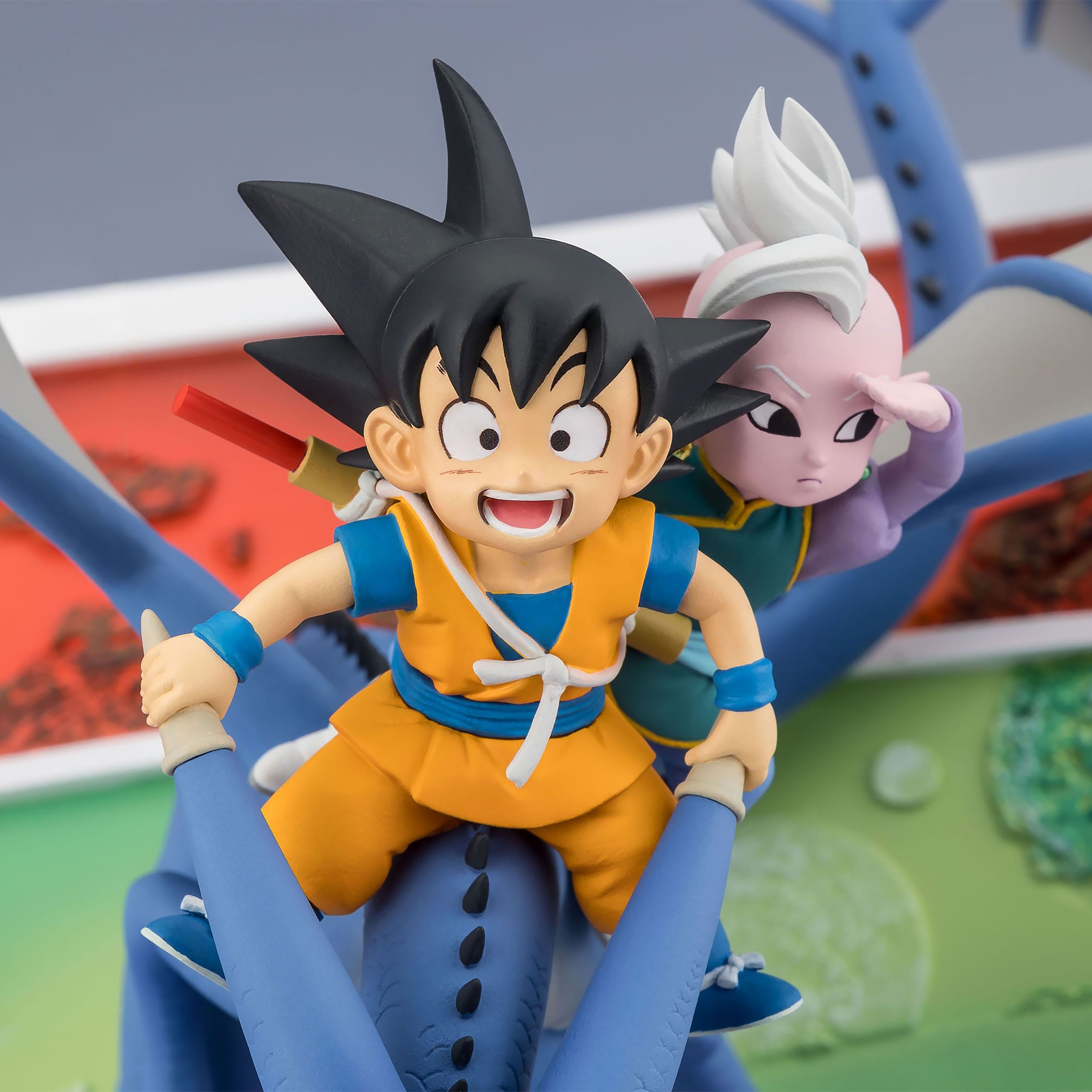Image produit Dragon Ball – Mini-figurines Son Goku et Kaïo Shin Figuarts ZERO