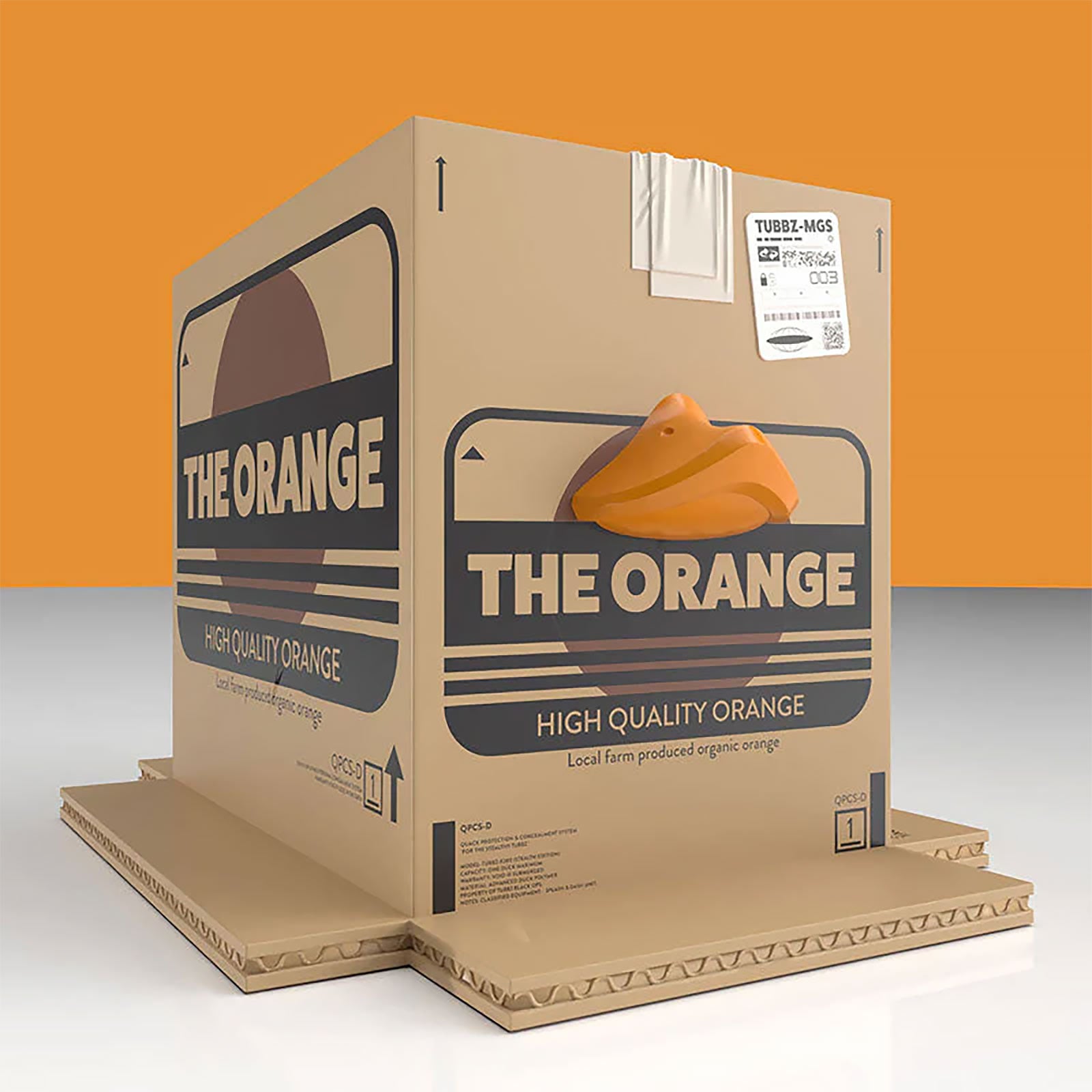 Image produit Metal Gear Solid - The Orange Box canard TUBBZ de décoration