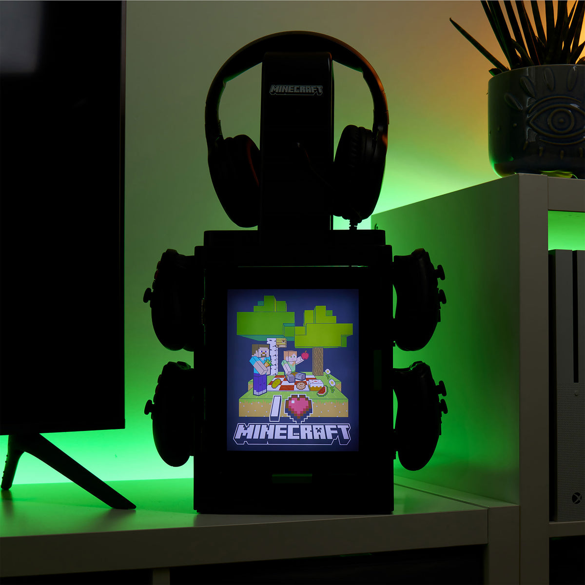 Image produit Minecraft - Casier Gaming avec Lumière