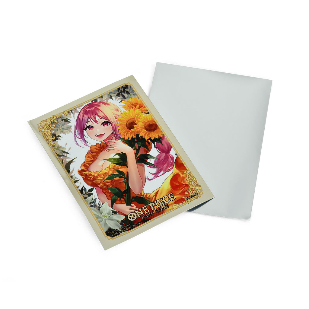 Image produit One Piece Card Game - Rebecca Official Sleeve 11 Protège-cartes Vol. 4 Édition limitée