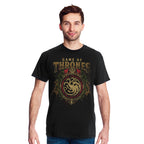 Image produit Game of Thrones - T-shirt Ornements Targaryen Noir